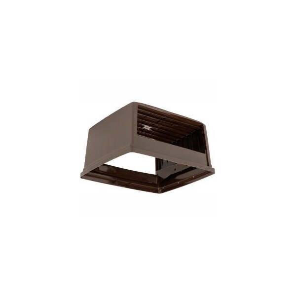 Rubbermaid Commercial Rubbermaid® Plastic Hooded Lid, Brown FG256V00BRN
